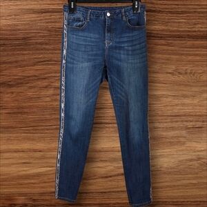 Frank Lyman Design Blue Denim Jeans Size L